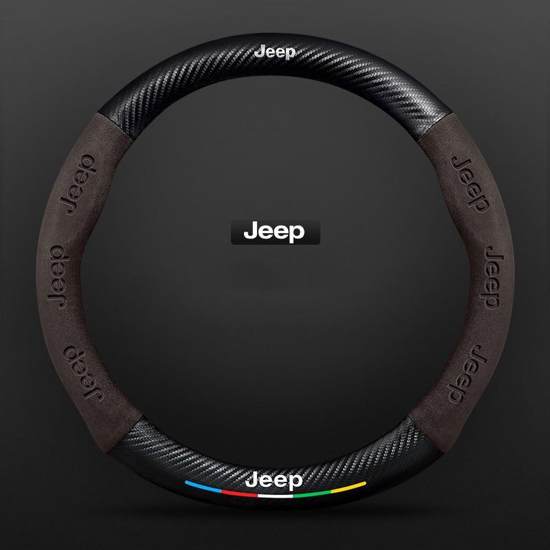 Comfortable and Non-Slip Steering Wheel Cover for Safe Drives