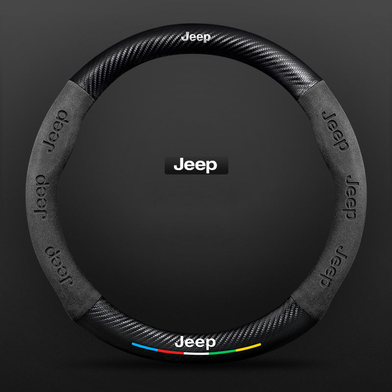 Comfortable and Non-Slip Steering Wheel Cover for Safe Drives