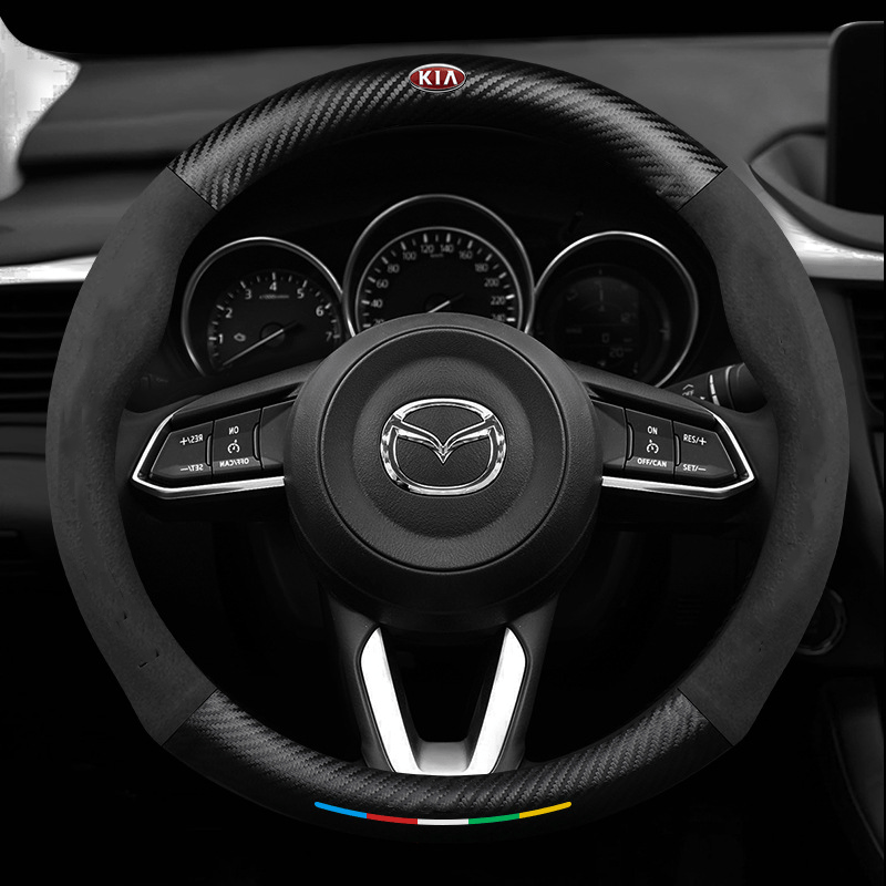 Comfortable and Non-Slip Steering Wheel Cover for Safe Drives