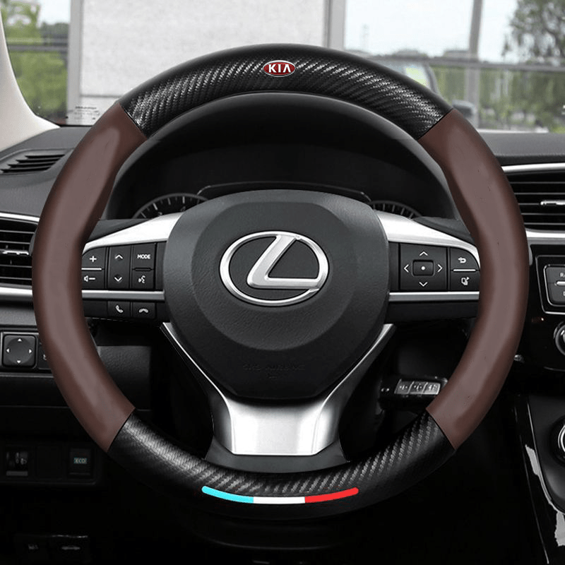 Comfortable and Non-Slip Steering Wheel Cover for Safe Drives