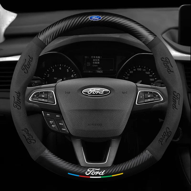 Comfortable and Non-Slip Steering Wheel Cover for Safe Drives