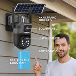 Solare WLAN Überwachungskamera für außen – GuardVision