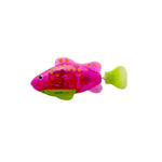 Electronic swimming fish with LED lighting