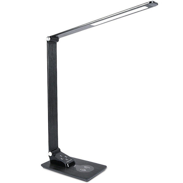 Moderne LED Schreibtischlampe mit Touch-Steuerung und USB-Ladeanschluss