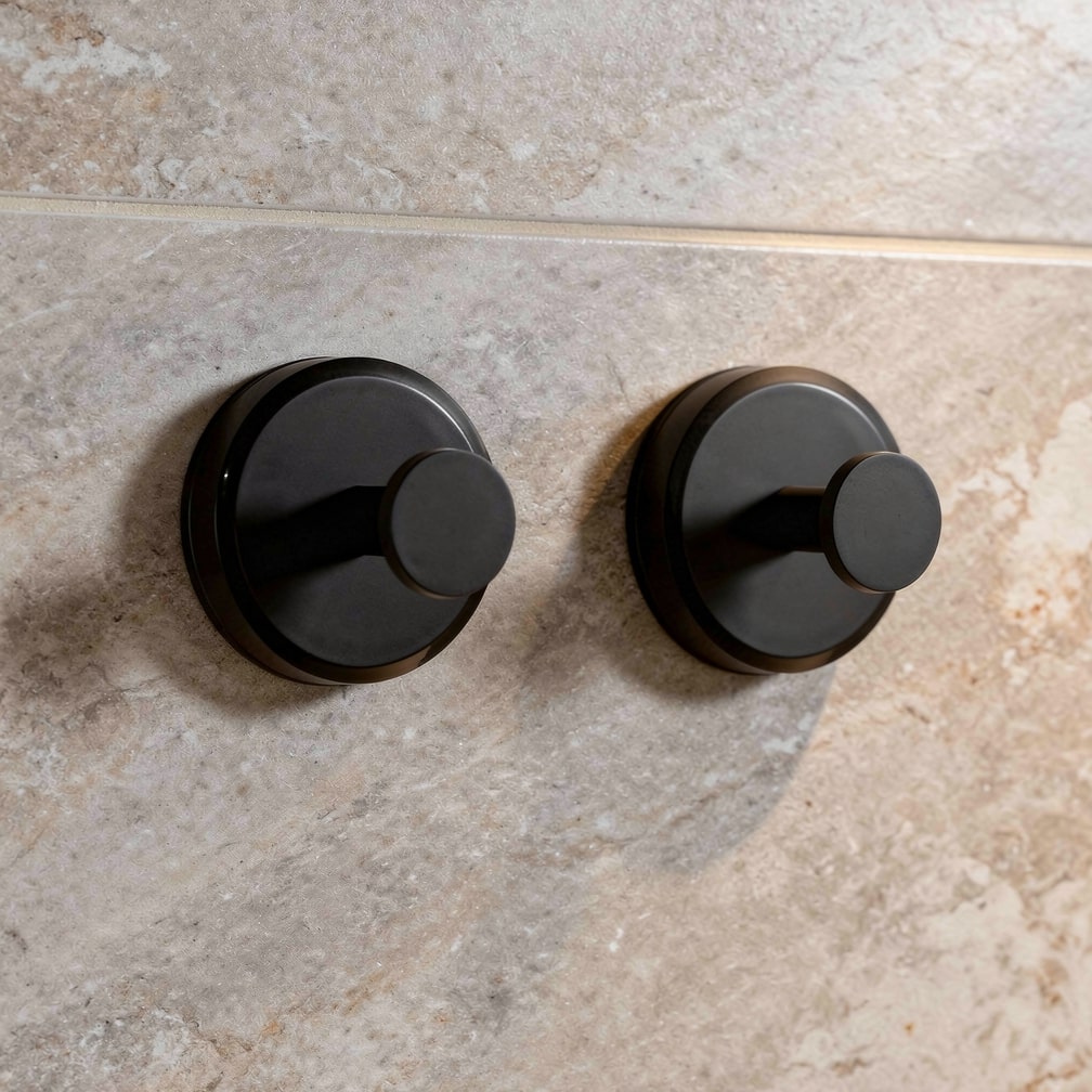 Practical drill-free towel hooks for your bathroom