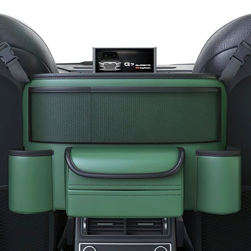 Practical car organizer for tidiness between the seats