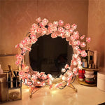Beautiful LED light chain for a cozy autumn decoration