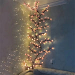 Beautiful LED light chain for a cozy autumn decoration