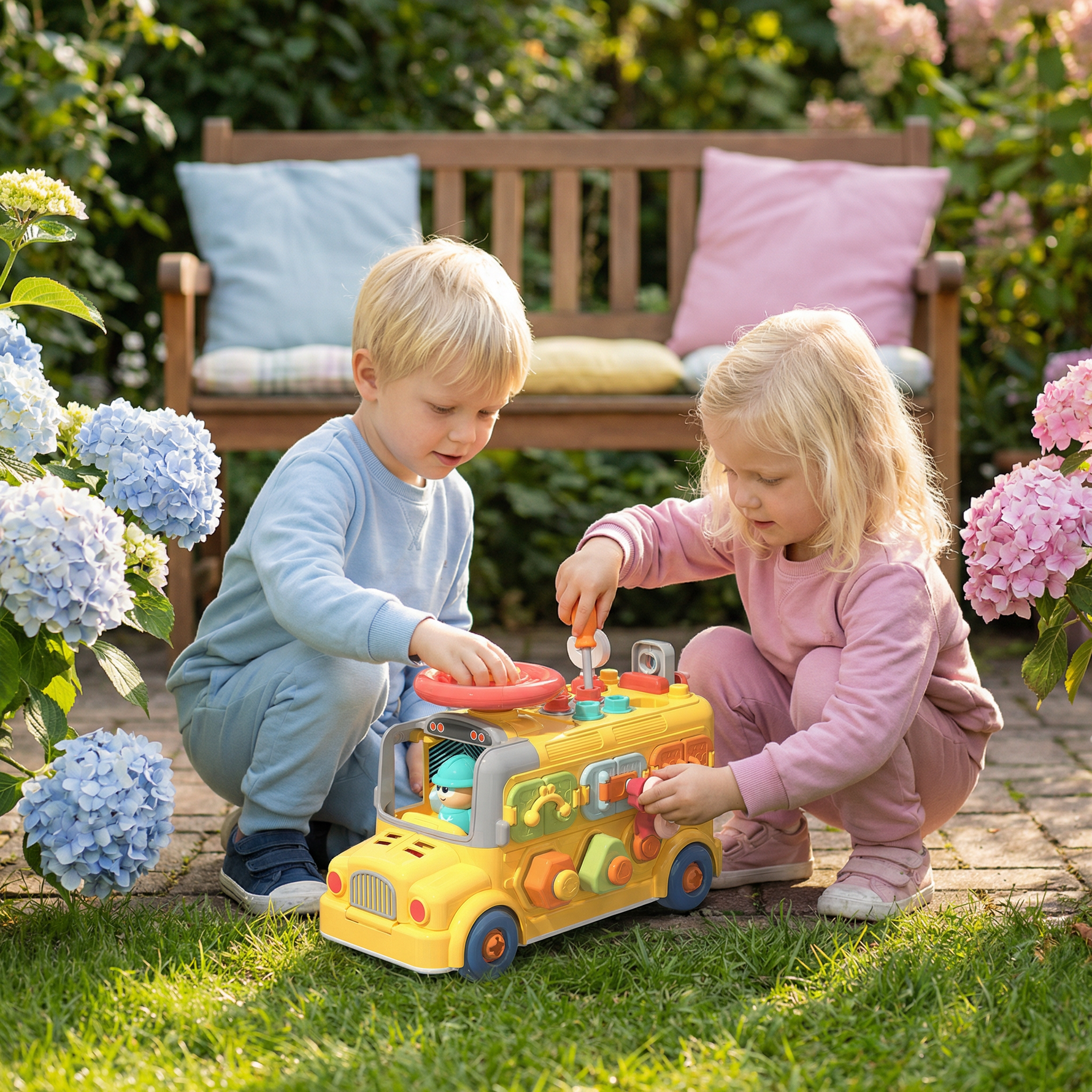 Montessori Screw Toy 7-in-1 – Educational Toy for Construction and Motor Skills