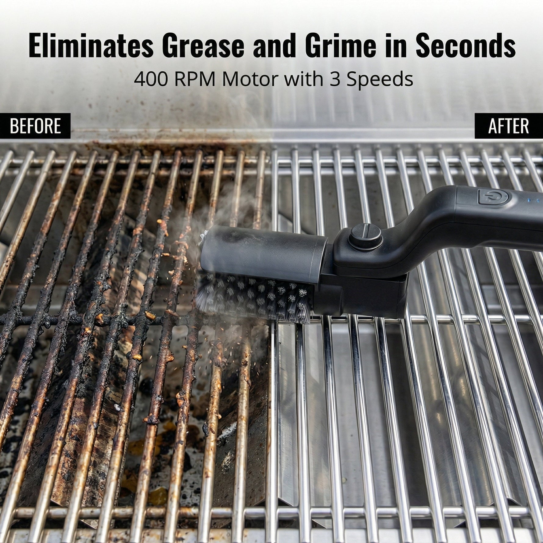 Electric Grill Cleaning Brush – Effortless Cleaning Without Scratches