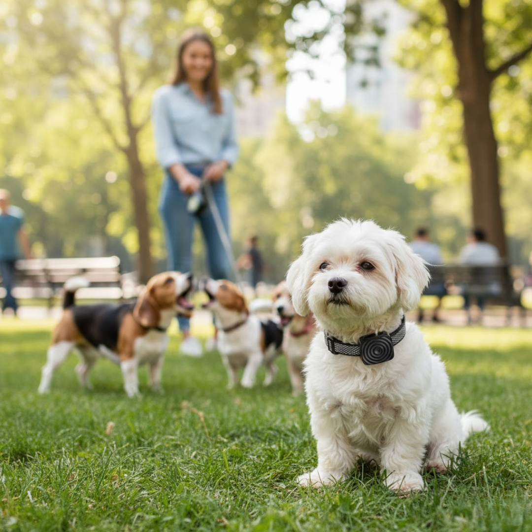 Sanftes Anti-Bell-Halsband für entspannte Hundemomente