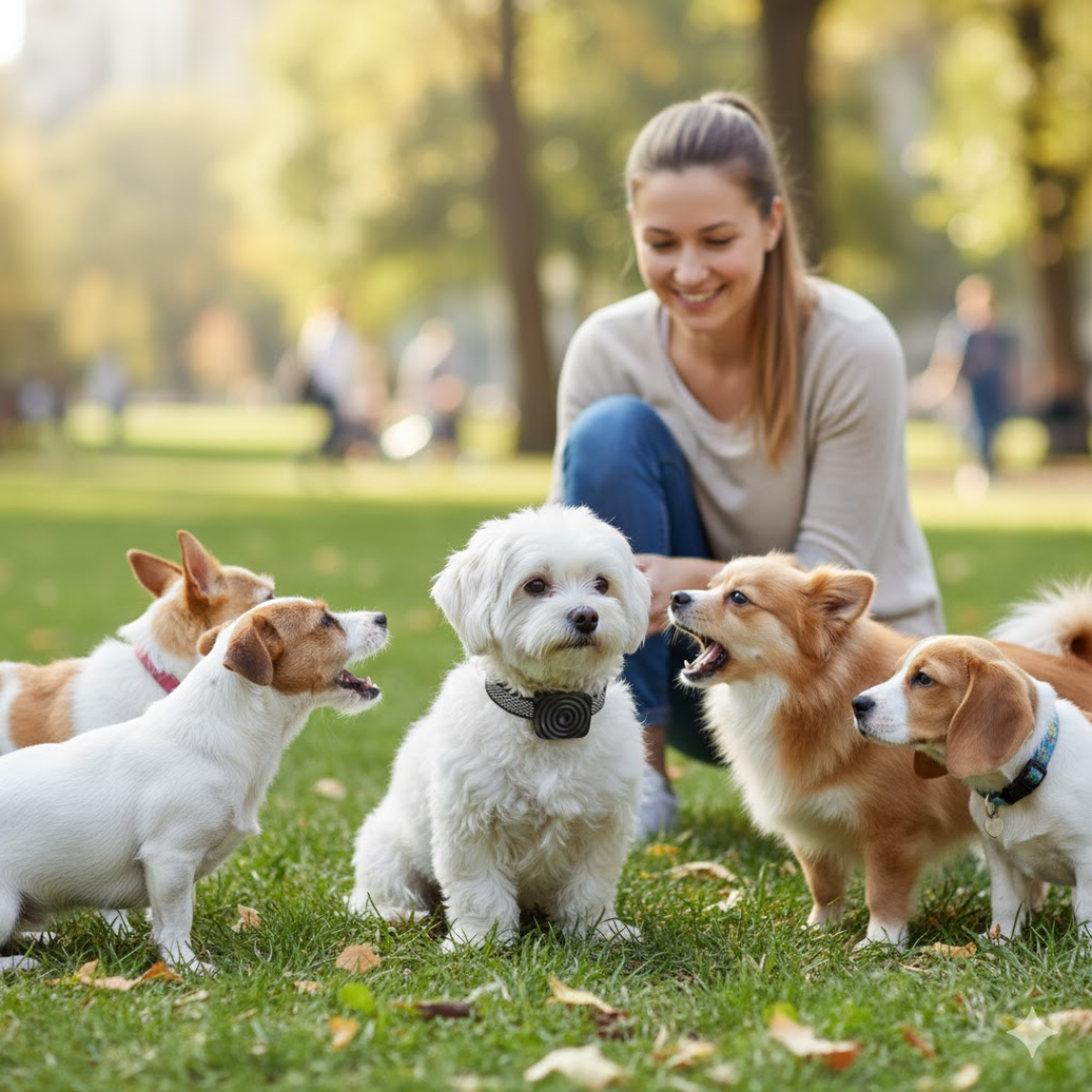 Sanftes Anti-Bell-Halsband für entspannte Hundemomente