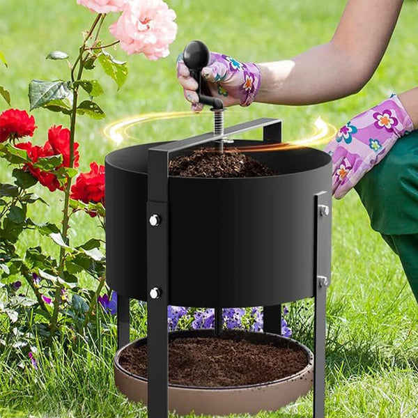 GartenSifter Pro | Effizientes Rotationssieb für Erde & Kompost