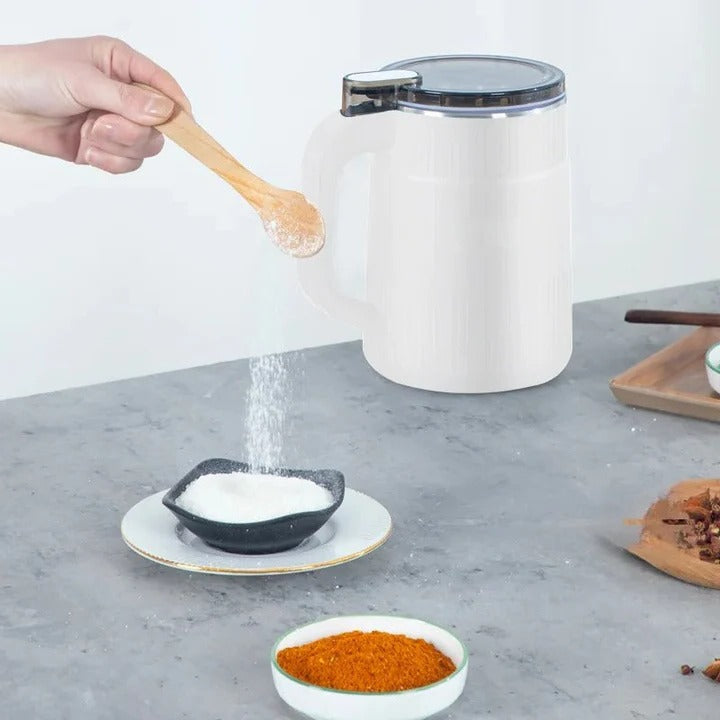Compact and powerful grain mill