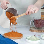 Compact and powerful grain mill