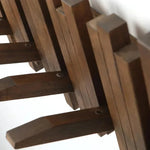 Natural wood coat hooks – Wall rack for coats