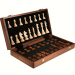Wooden Chess Set – Classic Design Crafted from Fine Wood