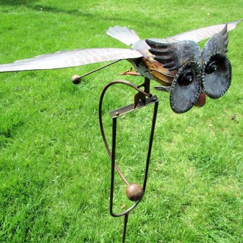 Lebensechte Vogel-Skulptur für Garten und Terrasse