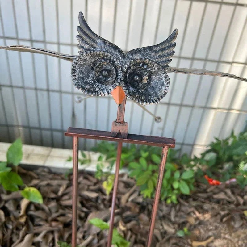Lebensechte Vogel-Skulptur für Garten und Terrasse
