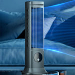 Kompakter, wiederaufladbarer Tischventilator für kühle Tage