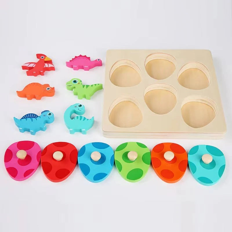Colorful Dino Puzzles for Little Explorers