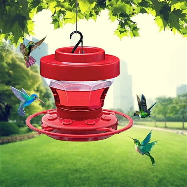 Bee-safe Hummingbird Feeder with 16oz Capacity