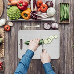 Robuste Schneidebrett aus Titan – Hygienisch und Platzsparend
