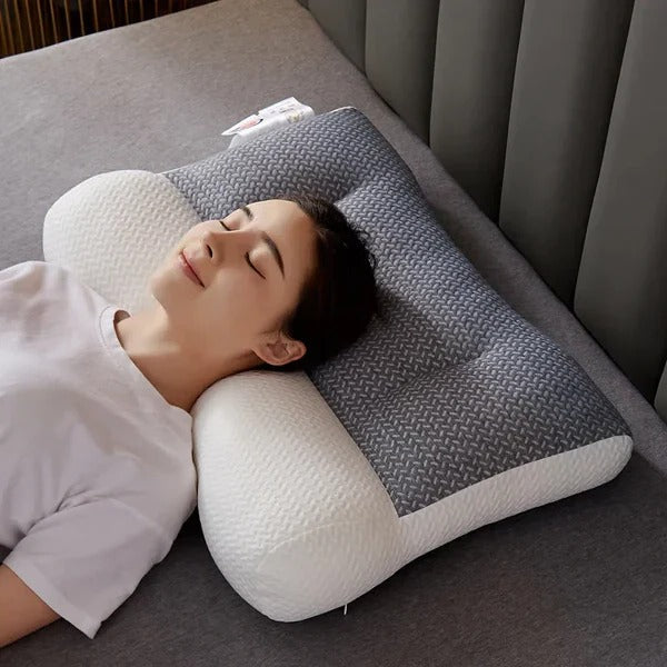 Orthopedic neck pillow for restful sleep