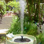 Solarbetriebenes Gartenbrunnenpumpensystem für Vögel