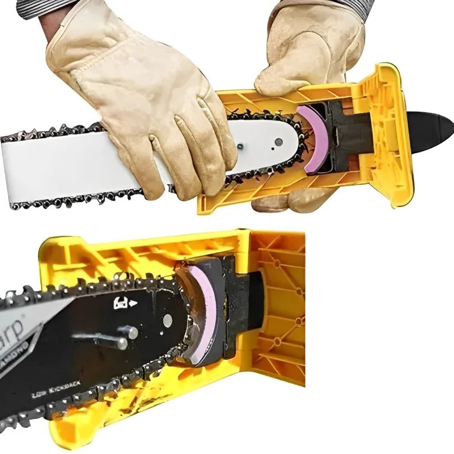 Efficient Sharpener for Chainsaw Teeth