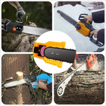 Efficient Sharpener for Chainsaw Teeth