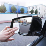 Water-repellent spray for clear vision in rain