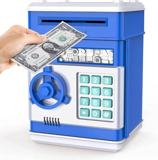 Smart piggy bank for children with security code