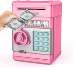 Smart piggy bank for children with security code