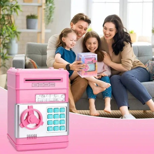 Interaktives Geldsparschwein für Kinder mit Code und Audio