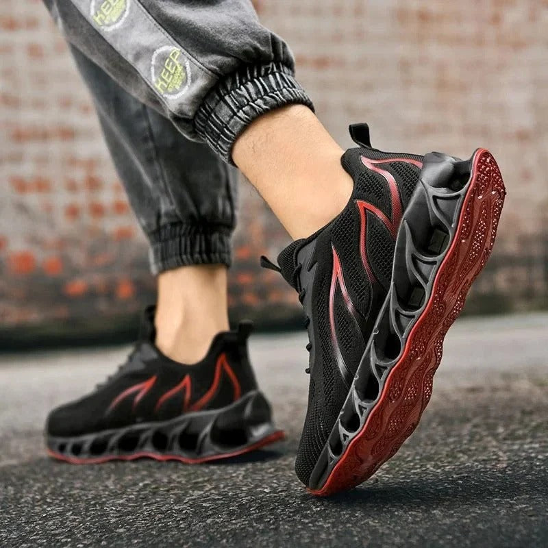 Herren Komfortschuhe für Gehen und Laufen mit Unterstützung