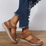Elegant and Comfortable Sandals for Women with Velcro Closure
