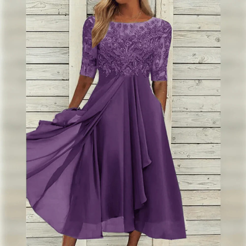Elegant Women's Dress – Comfortable and Versatile for Special Occasions
