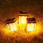 Solar lamp for the garden with an elegant design