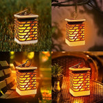 Solarbetriebene LED Gartenlaterne mit stilvollem Design