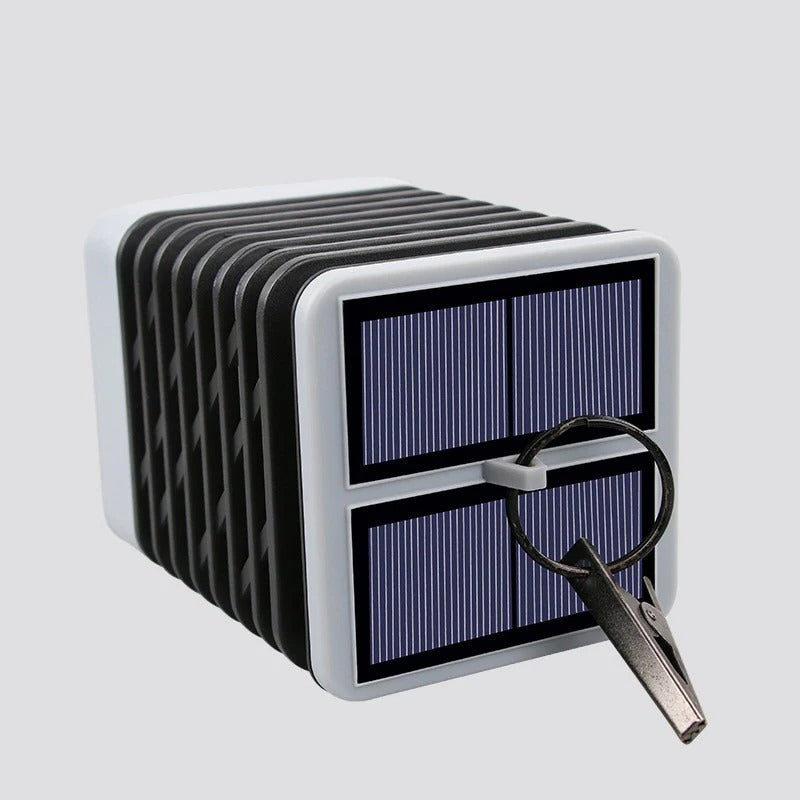 Solarbetriebene LED Gartenlaterne mit stilvollem Design