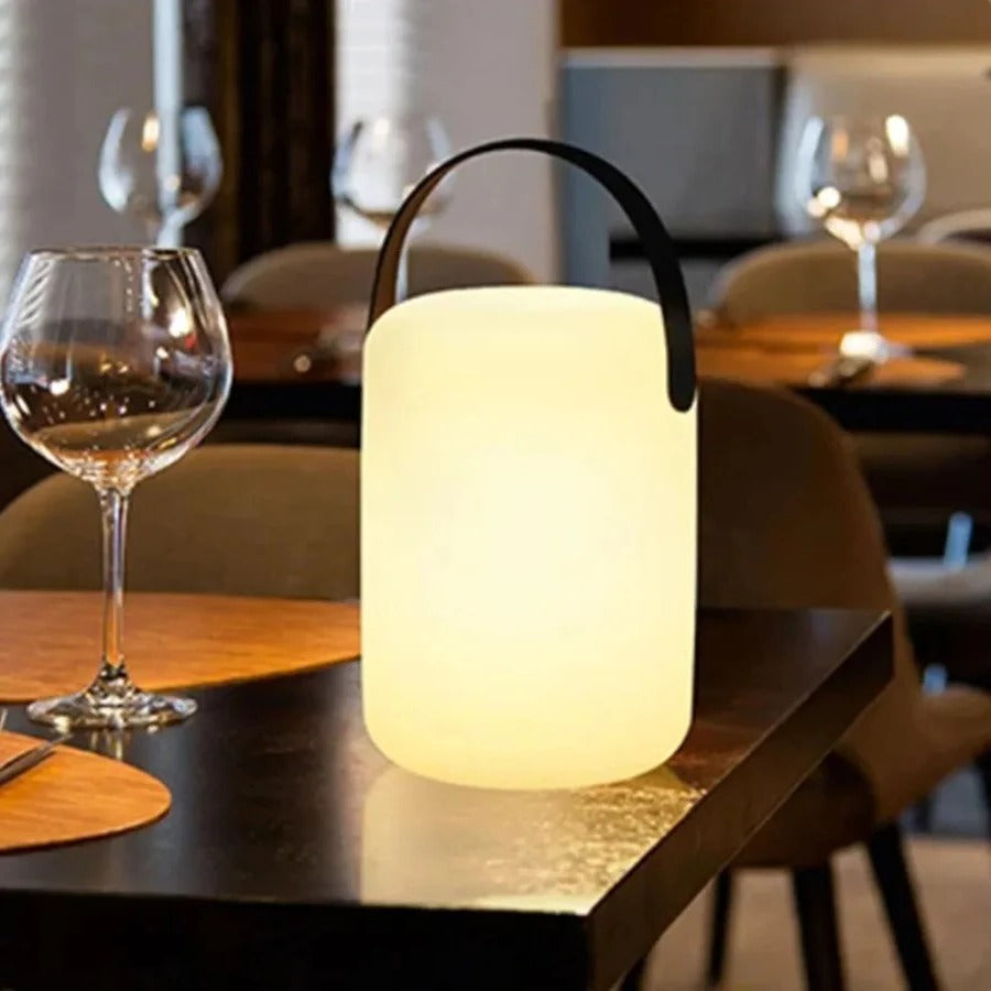 Cordless Waterproof LED Table Lamp for Indoor and Outdoor Use