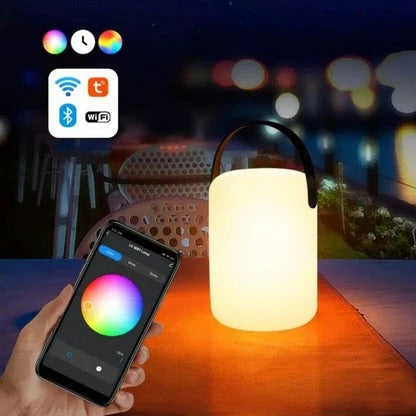 Cordless Waterproof LED Table Lamp for Indoor and Outdoor Use