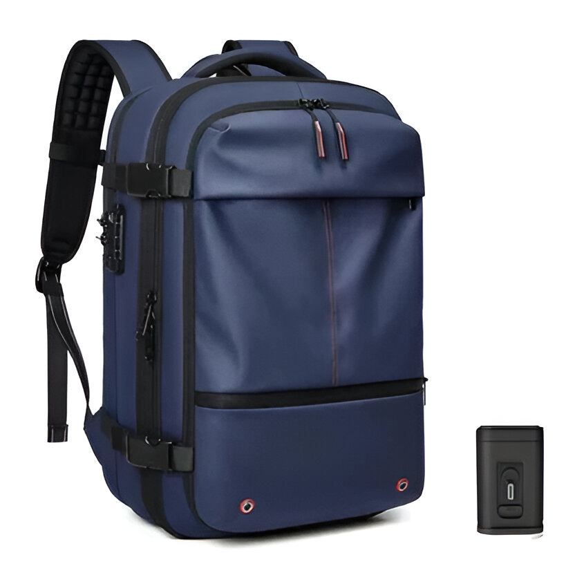Versatile backpack with integrated compression system