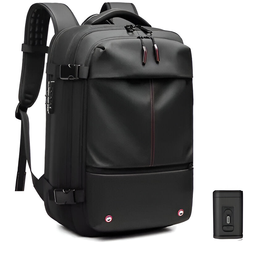 Versatile backpack with integrated compression system