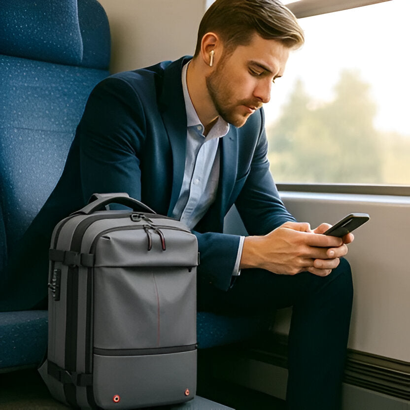 Versatile backpack with integrated compression system