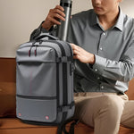 Versatile backpack with integrated compression system