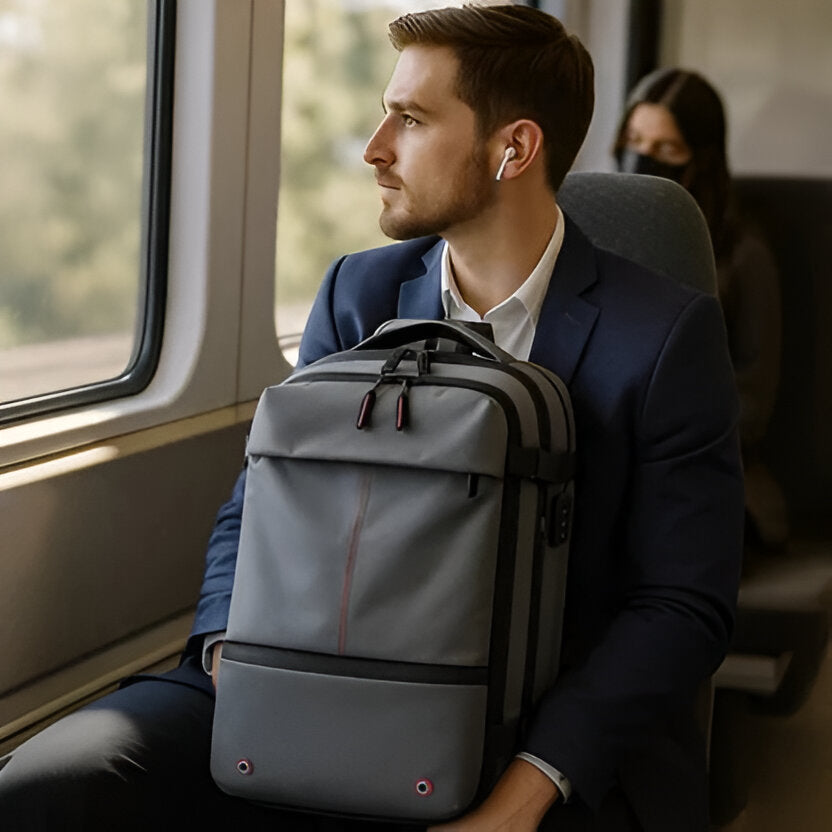 Versatile backpack with integrated compression system