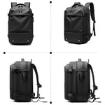 Versatile backpack with integrated compression system