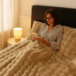 Vielseitige Decke für jedes Wetter mit Stil